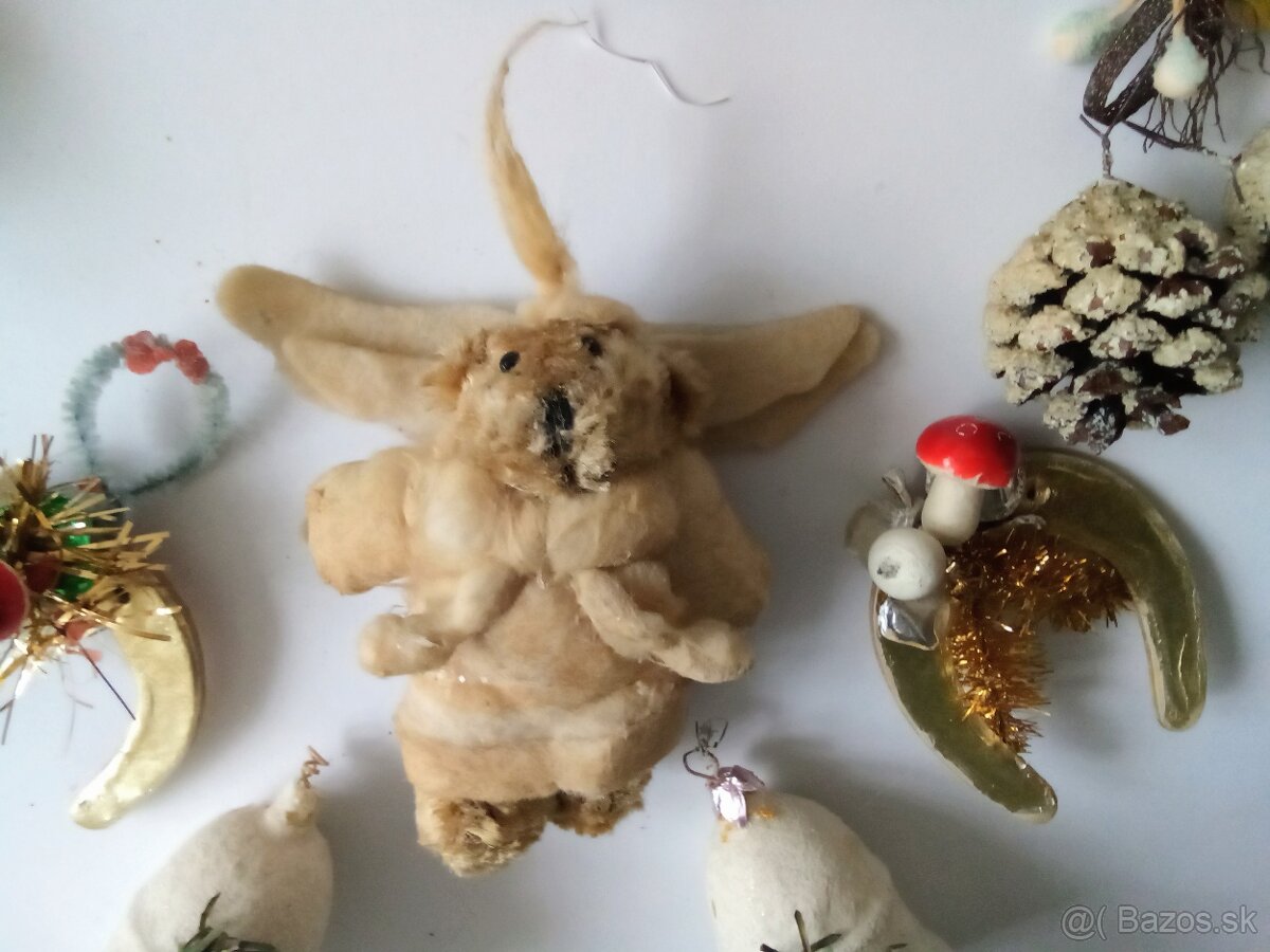 Starožitné vánoční ozdoby - -staré vianočné ozdoby - 2