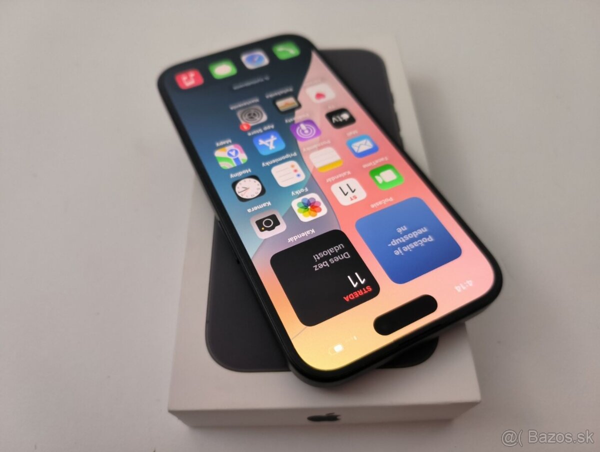 apple iphone 16 PLUS 256gb Midnight 100% Batéria - 2