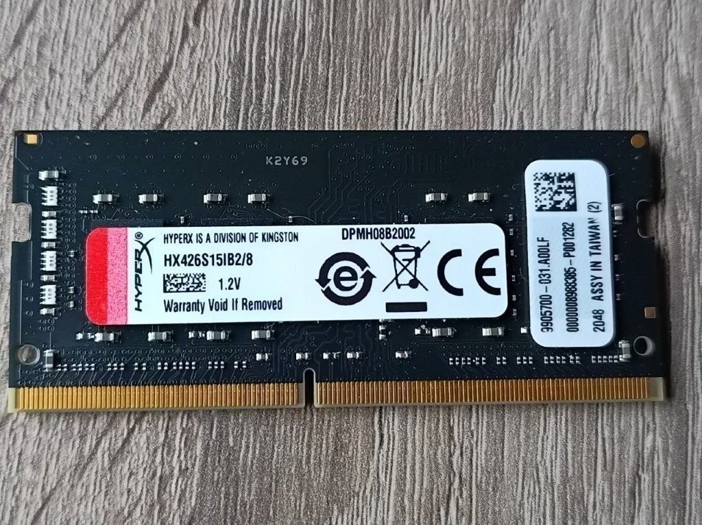 8 / 4 Kingston HyperX Impact SO-DIMM DDR4 CL15 HX426S15IB2/8 - 2