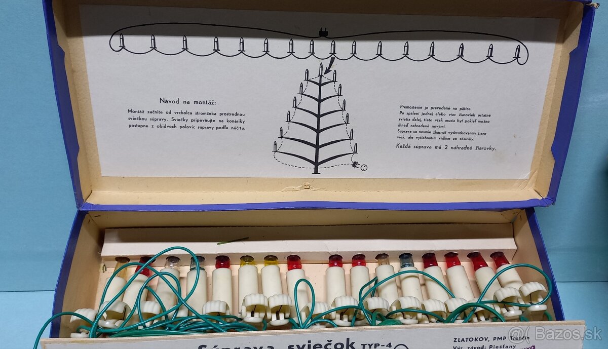 Vianočné sviečky retro - 2