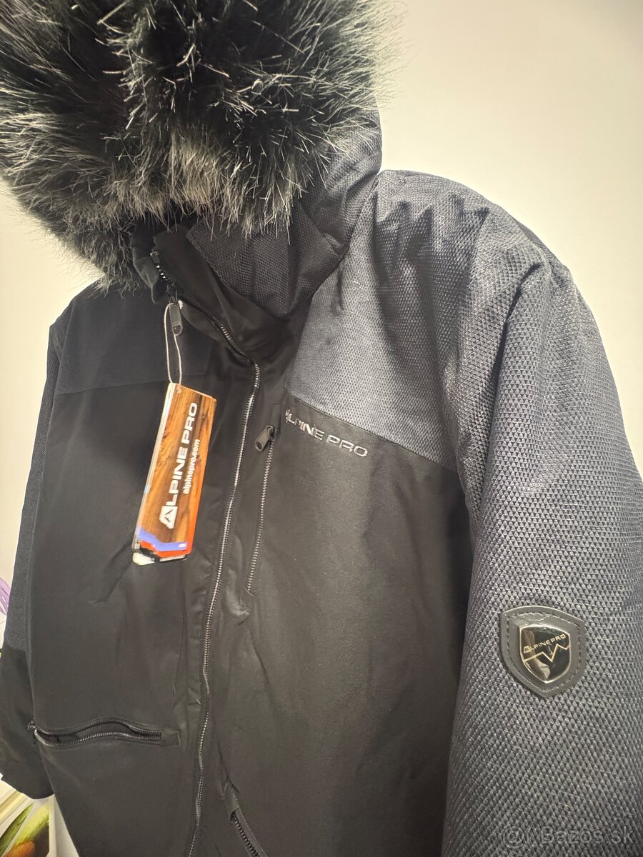 ALPINE PRO pánska lyžiarska bunda - 2