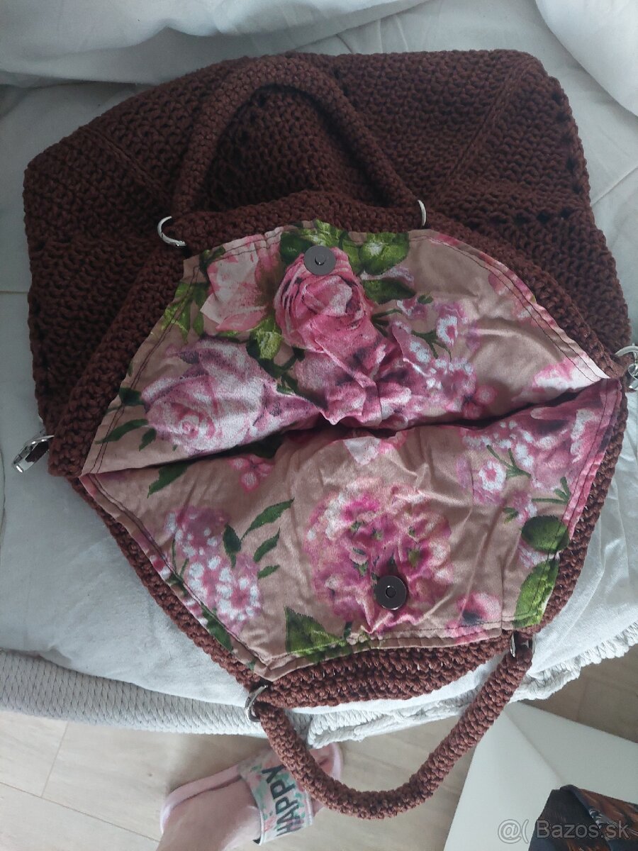 Háčkovaná kabelka - 2