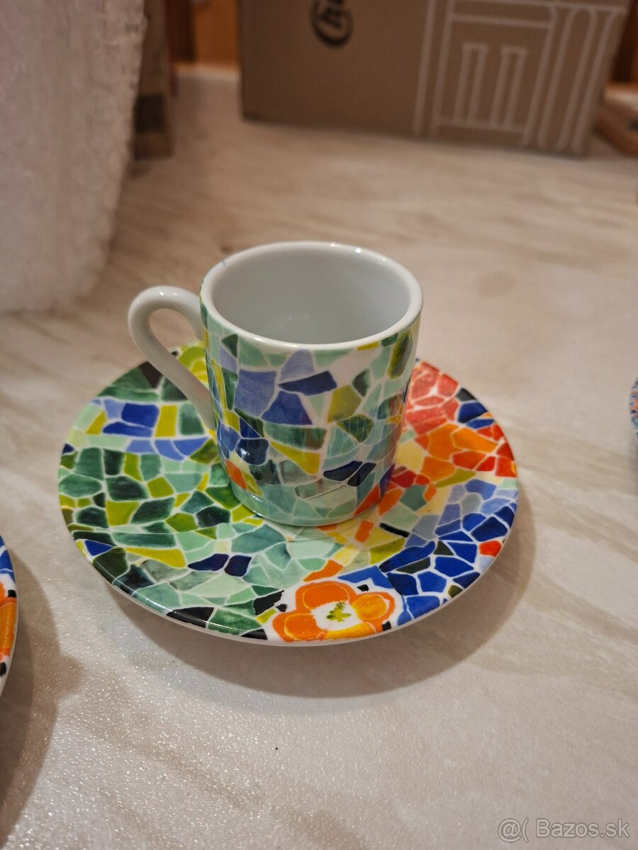 Krásne espresso sety Gaudi Aurora a Gaudi Soles - 2