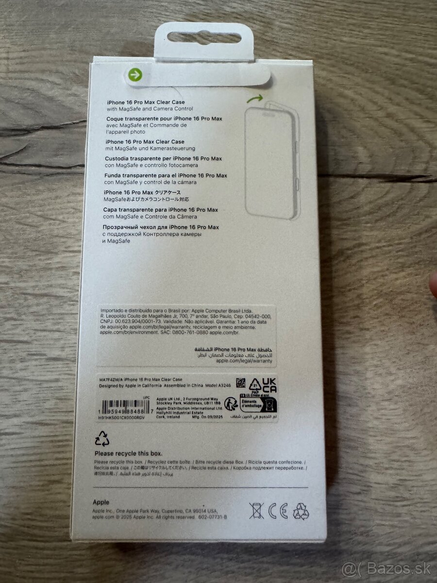 Predám original Apple Magsafe kryt Iphone 16 pro max - 2