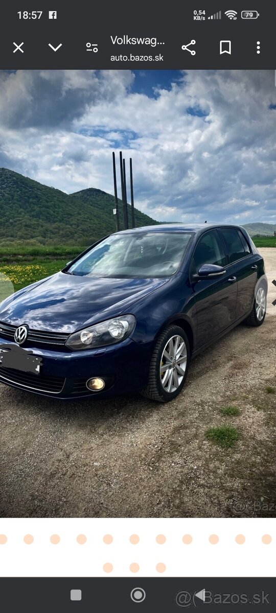 Golf 6 2.0 TDI cr 81kw - 2