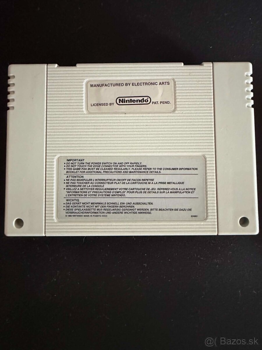 FIFA 98 SNES PAL / Road to World Cup / Top stav - 2