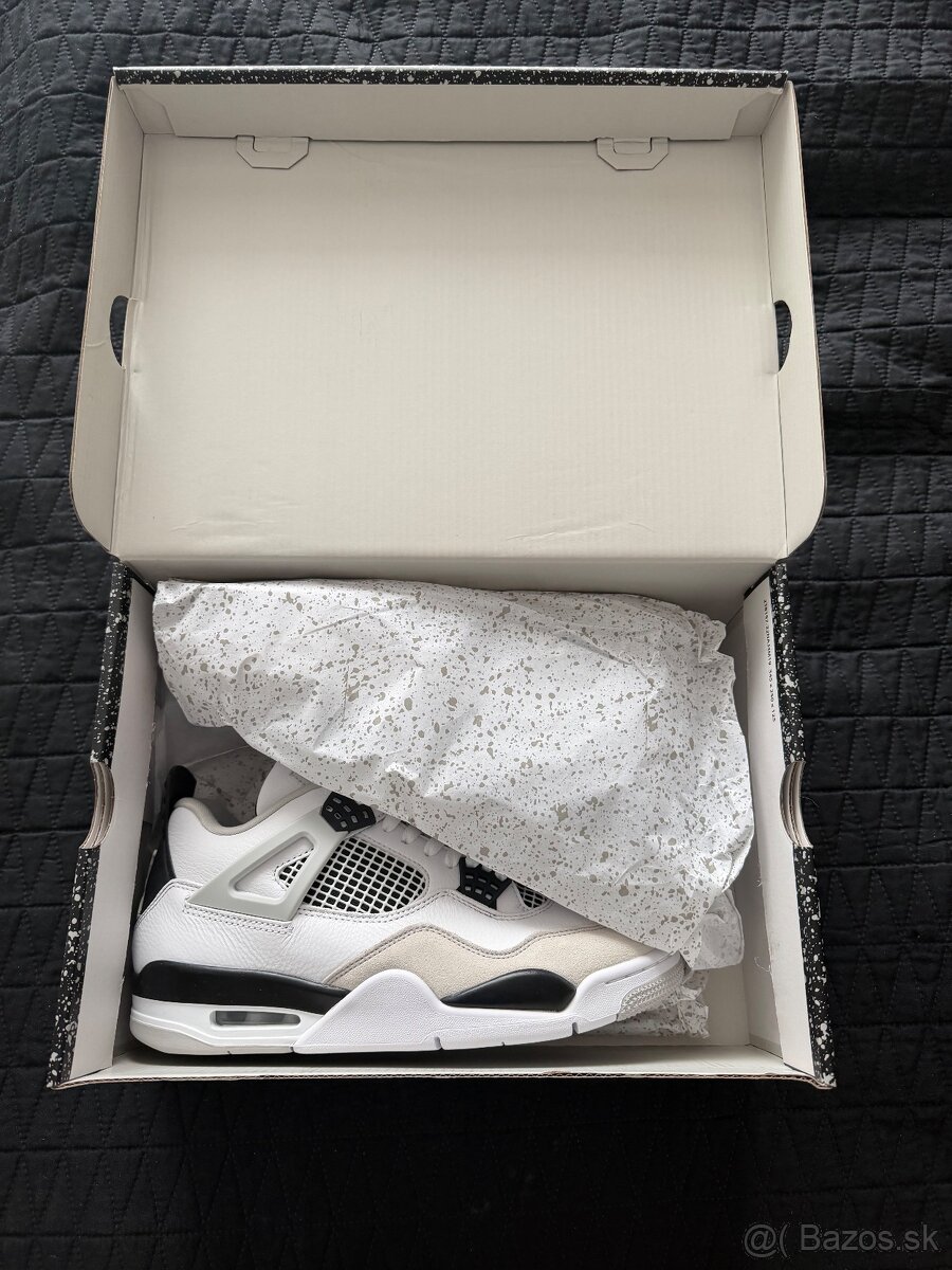 Nike Jordan 4 Military Black - 2