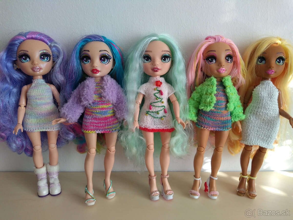Topy bermudy pre bábiky Rainbow high barbie nohavice - 2