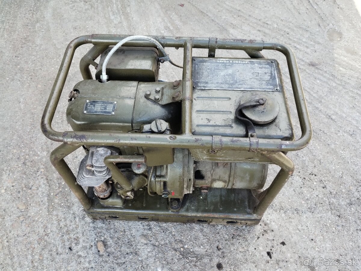 Vojenská elektrocentrála z ČSĽA-1954 - 2
