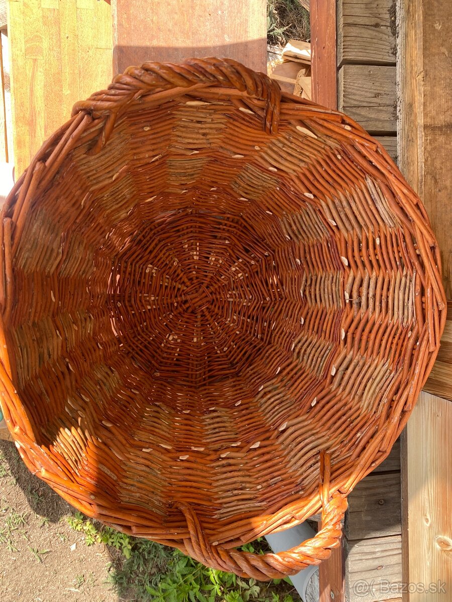 nový prútený kôš - 2