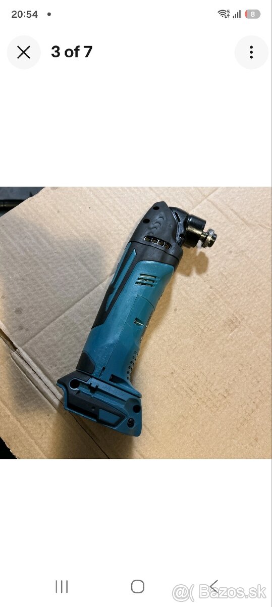 Prislusenstvo a stroj makita multi funkcne naradie 18v - 2