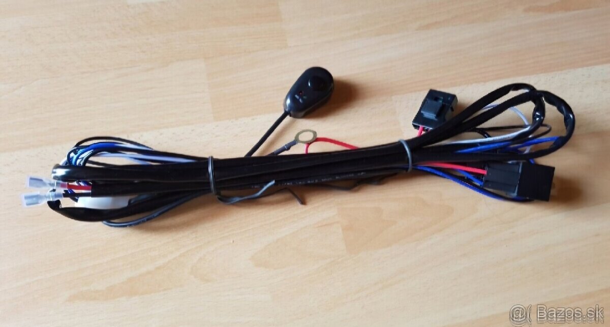 Kabeláž na led rampy - svetla
- 2