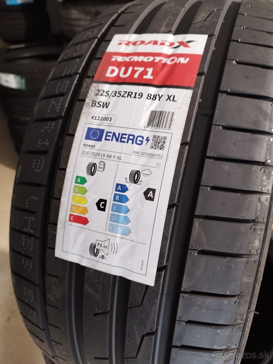 Letné pneumatiky 225/35 R19 XL - 2