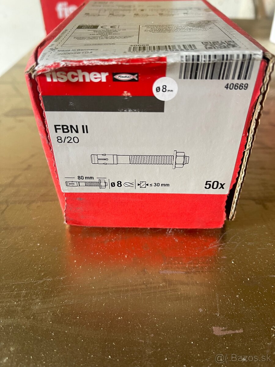 Kotva fischer M8 - 2