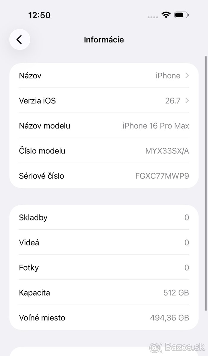 iPhone 16 Pro Max, 512 GB, Natural Titanium - 2