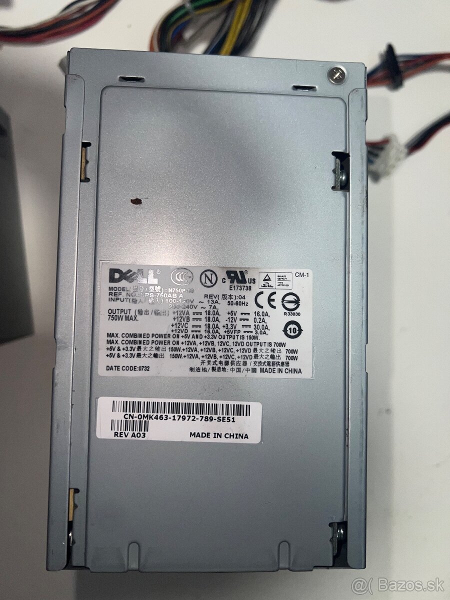 Serverový PC zdroj Dell 750w - 2