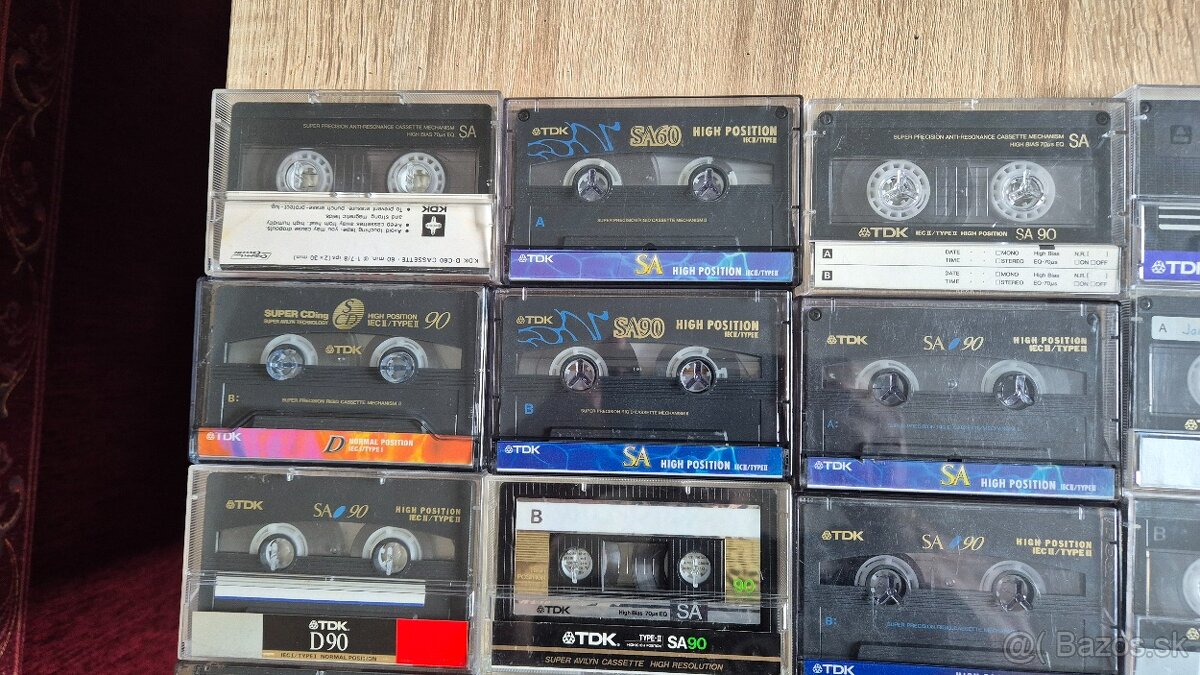 TDK kazety 20 kusov - 2