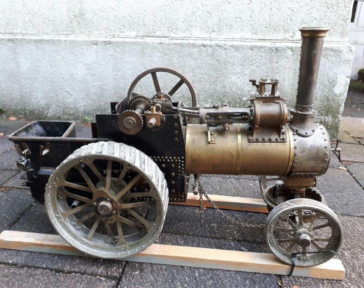 Parný traktor Parný stroj Royal Chester Allchin 18 - 2