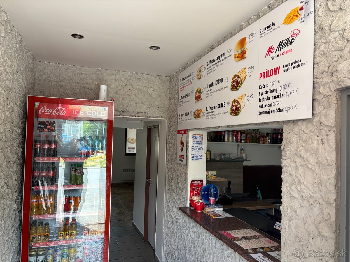 Odstúpim zabehnuté rýchle občerstvenie. - 2