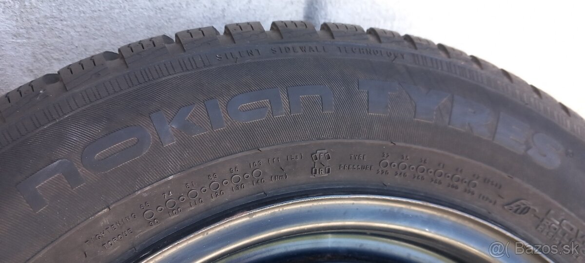 Disky 5x114,3 r15 zimne pneu 195/65 r15 - 2