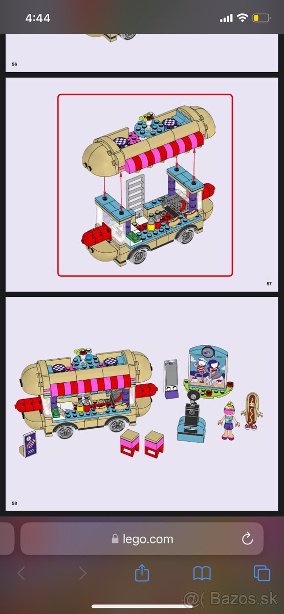 LEGO Friends 41129 – Amusement Park Hot Dog Van - 2