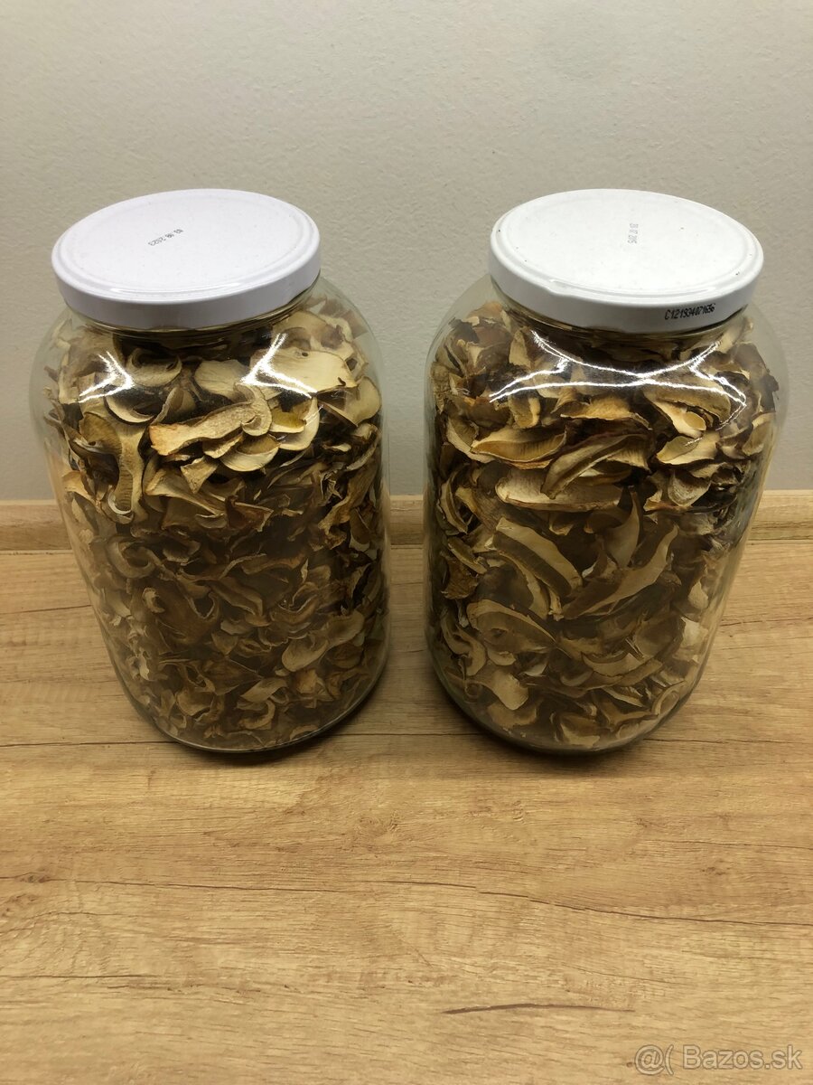 Sušené hríby - 2