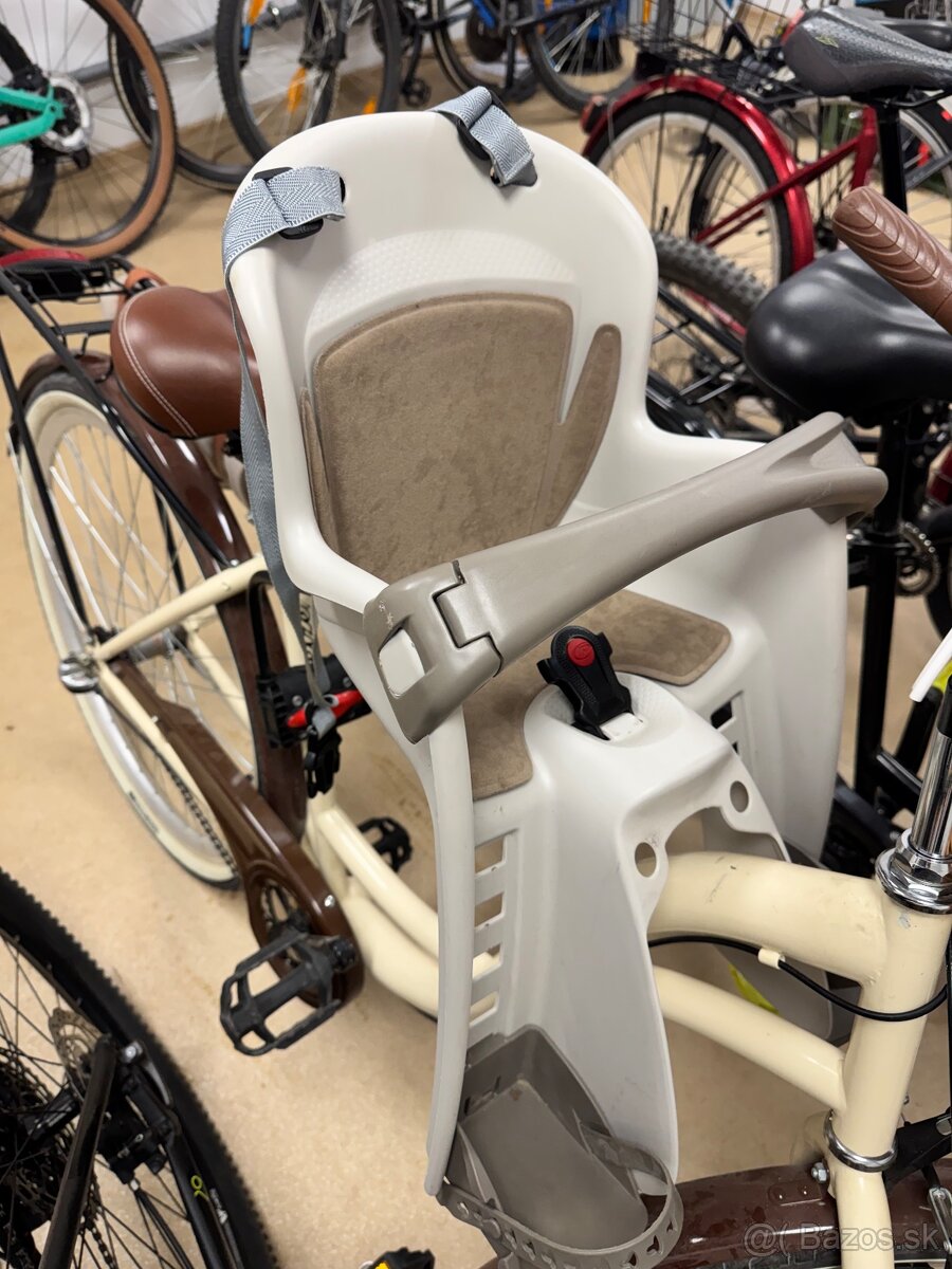 Predna sedacka a ochranne sklo/cely retro bicykel s prislus - 2