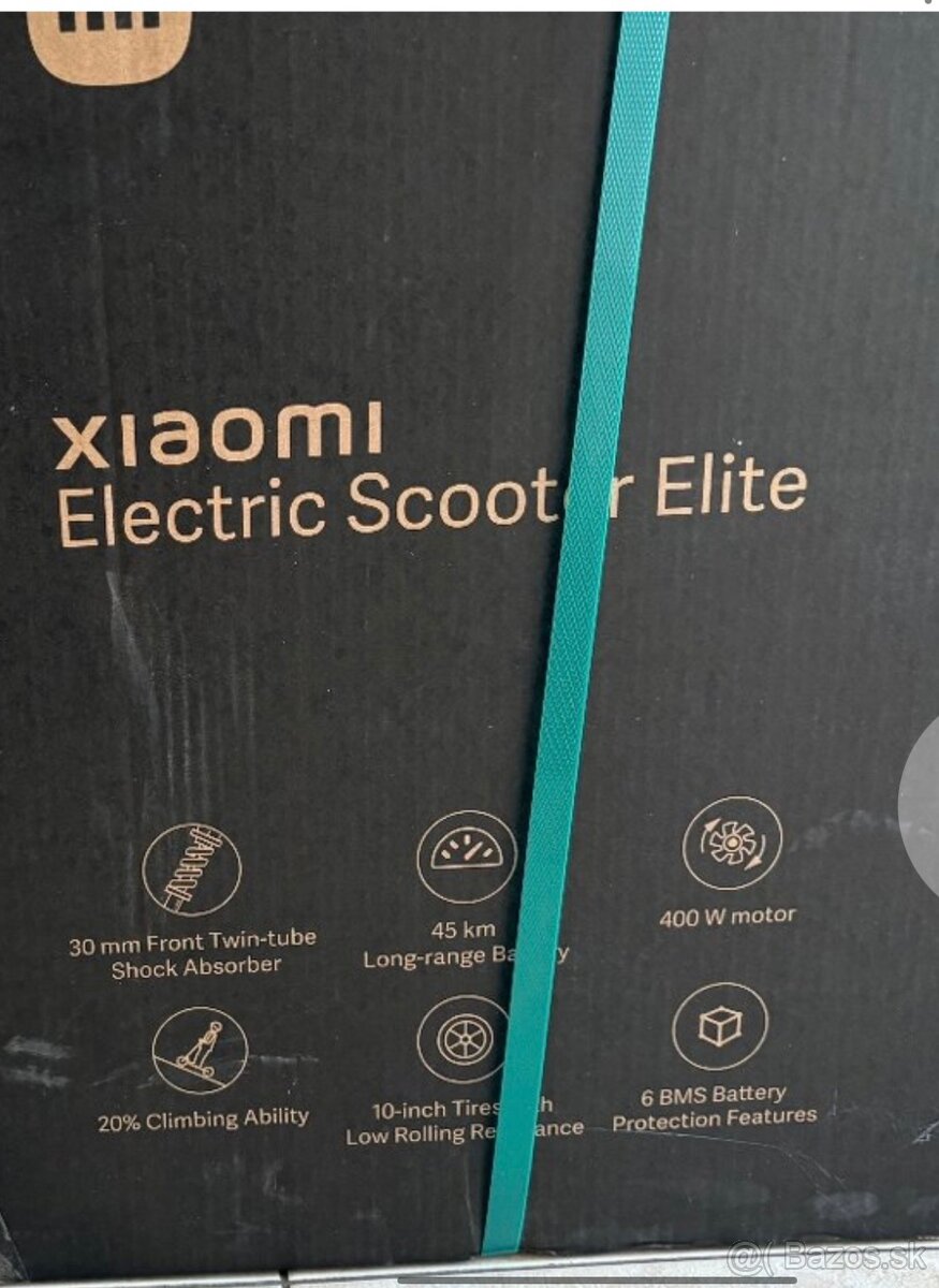 Predám el. kolobežku Xiaomi Elite - 2