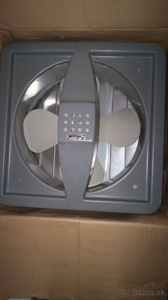 Nástenný ventilátor - nový - 2