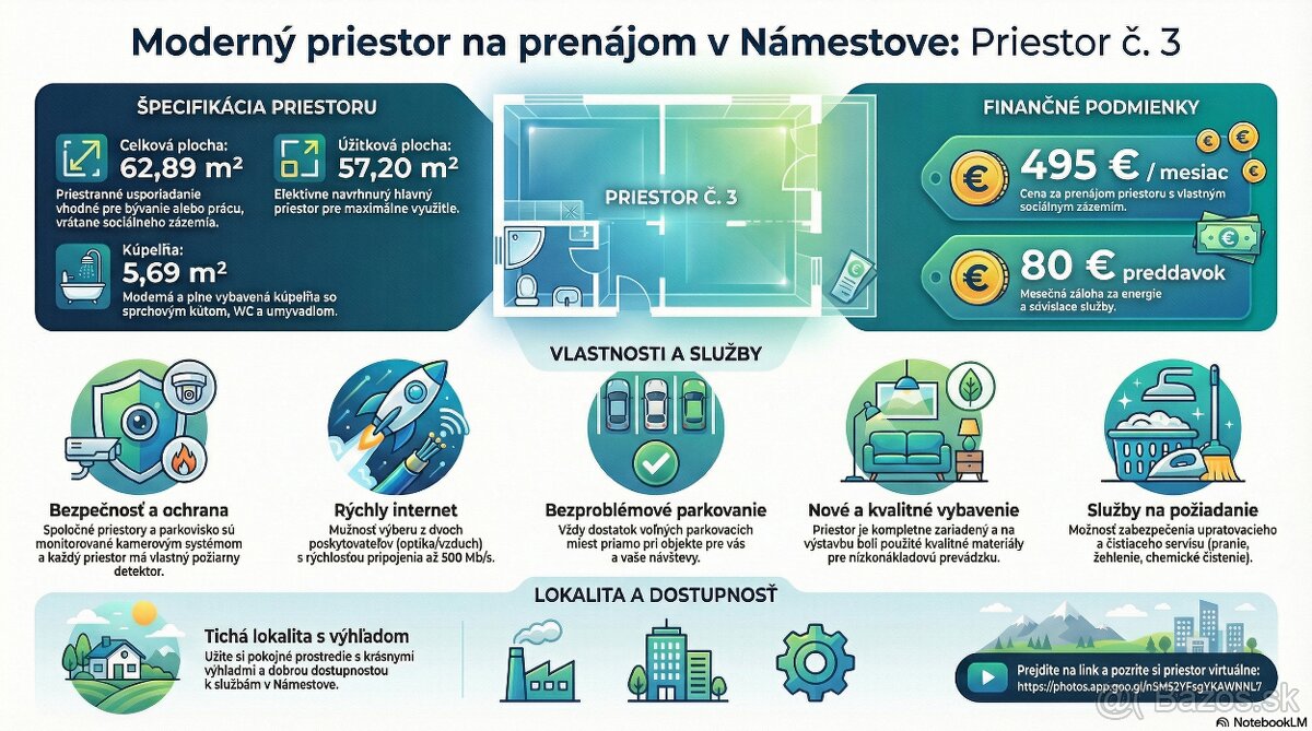 Apartmán na prenájom - 2