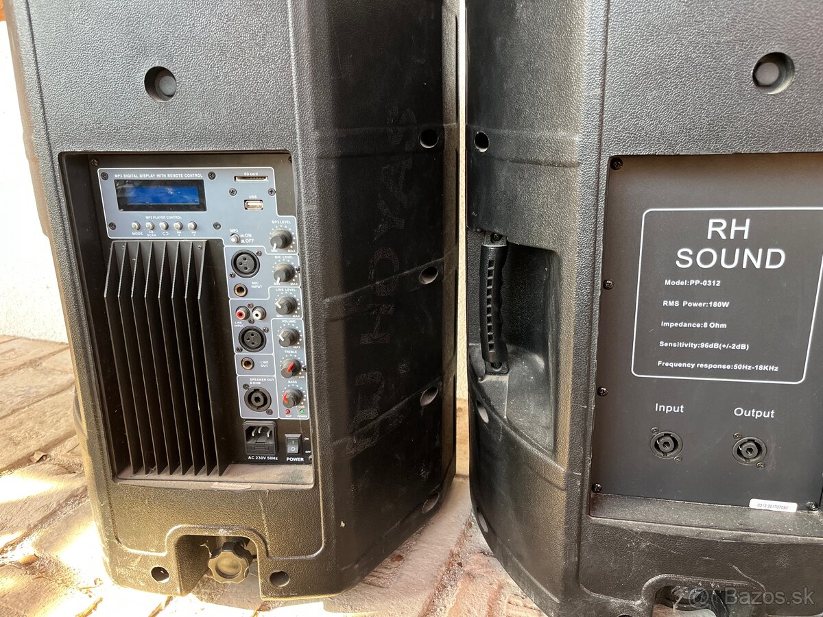 Predám reproduktory 12” - 2