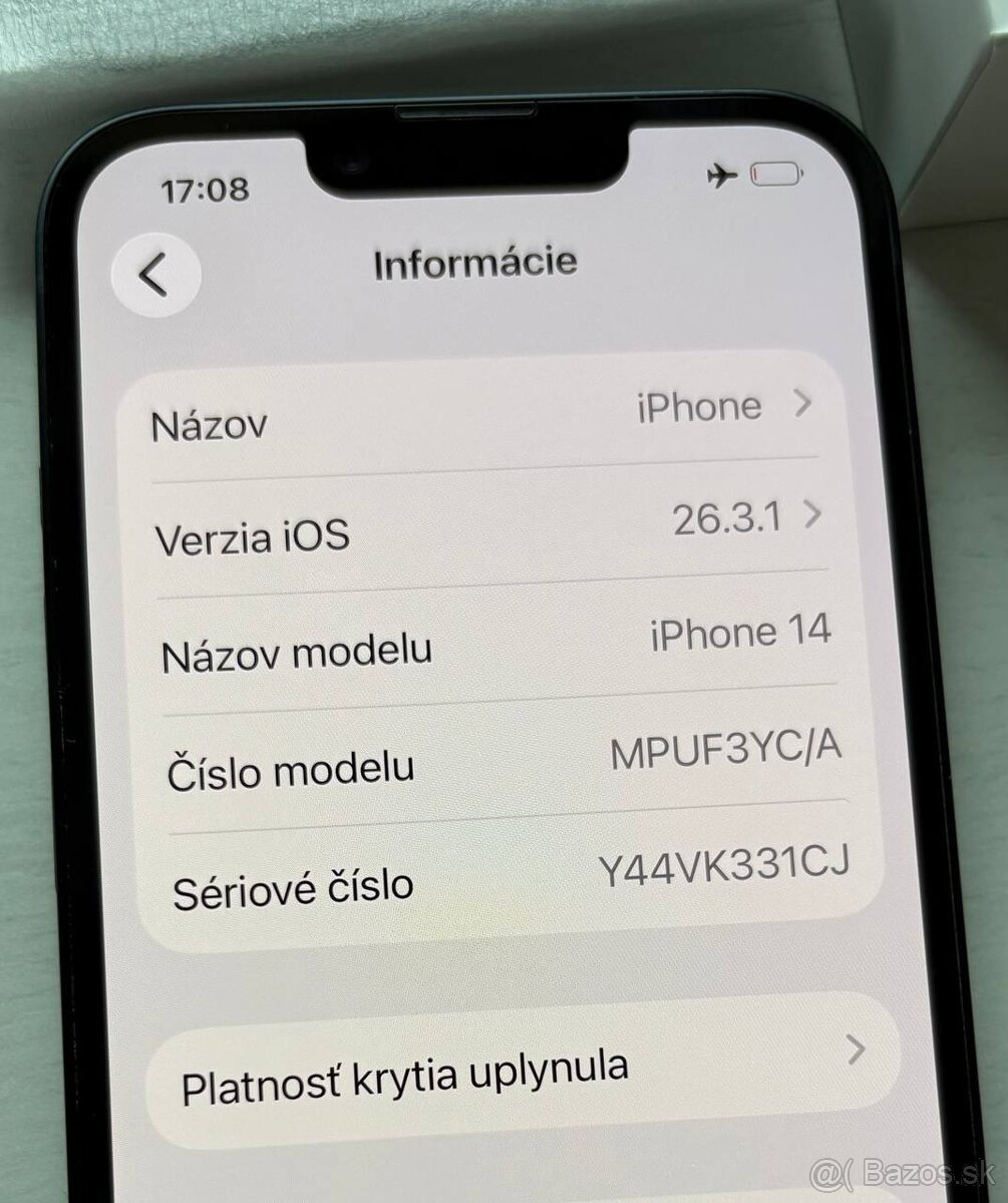 Predám iphone 14 128 Gb - 2