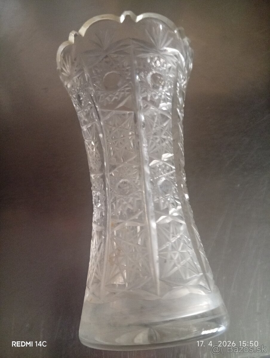 Brusena krystalova vaza - 2