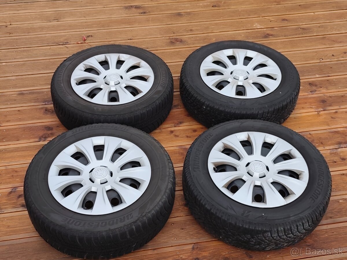 Super cena - original plechove disky Kodiaq 17" 112x5 r17 - 2