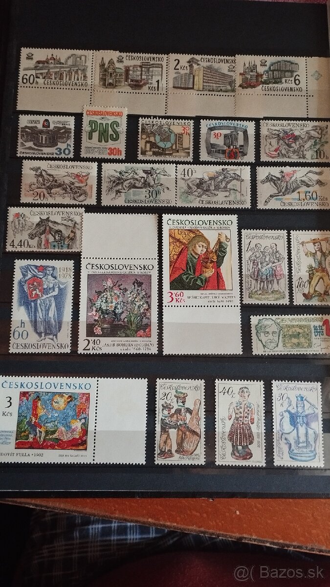 Československo kompletné ročníky top kvalita - 2