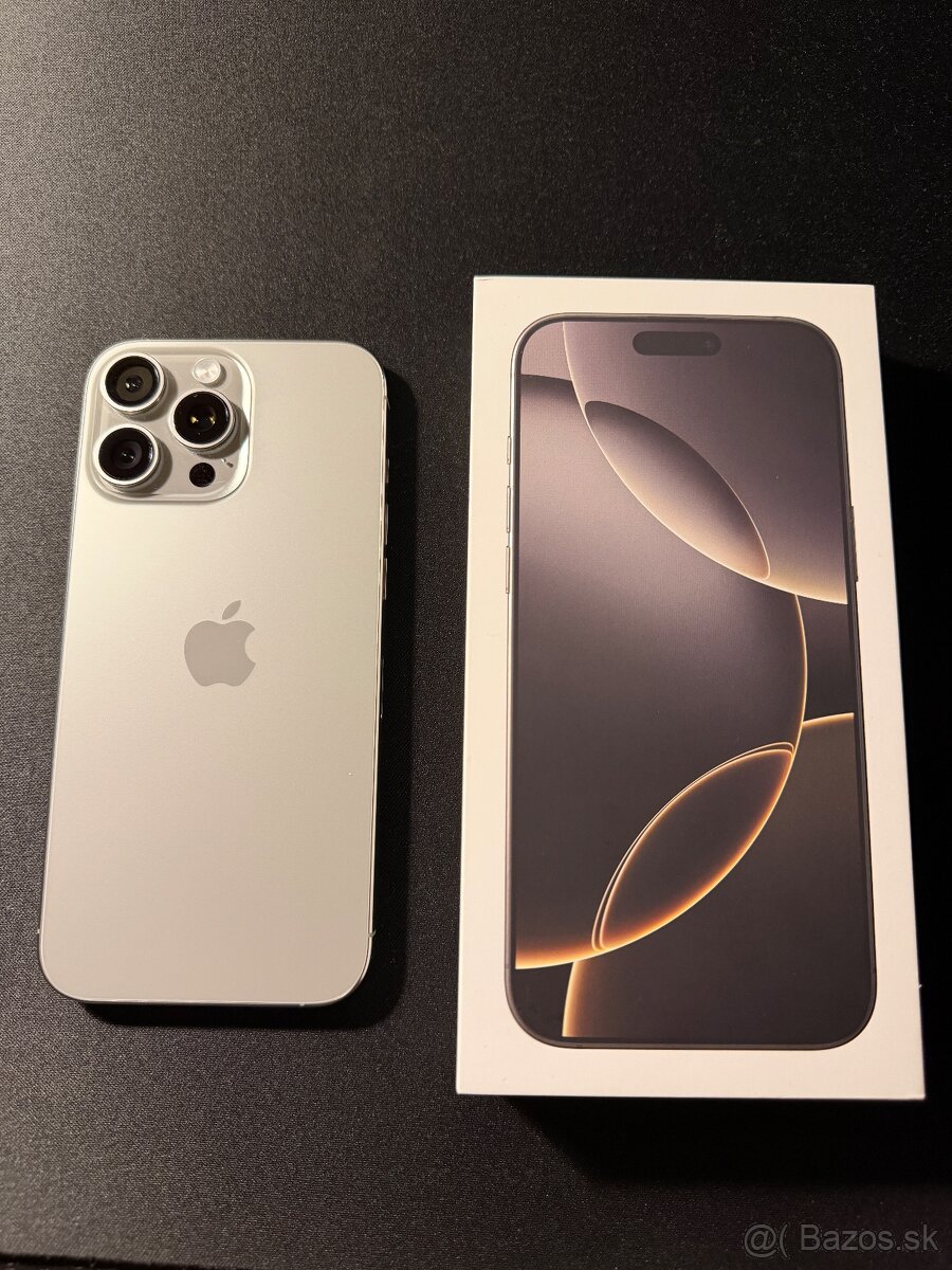 Predám Iphone 16pro max 256GB - 2