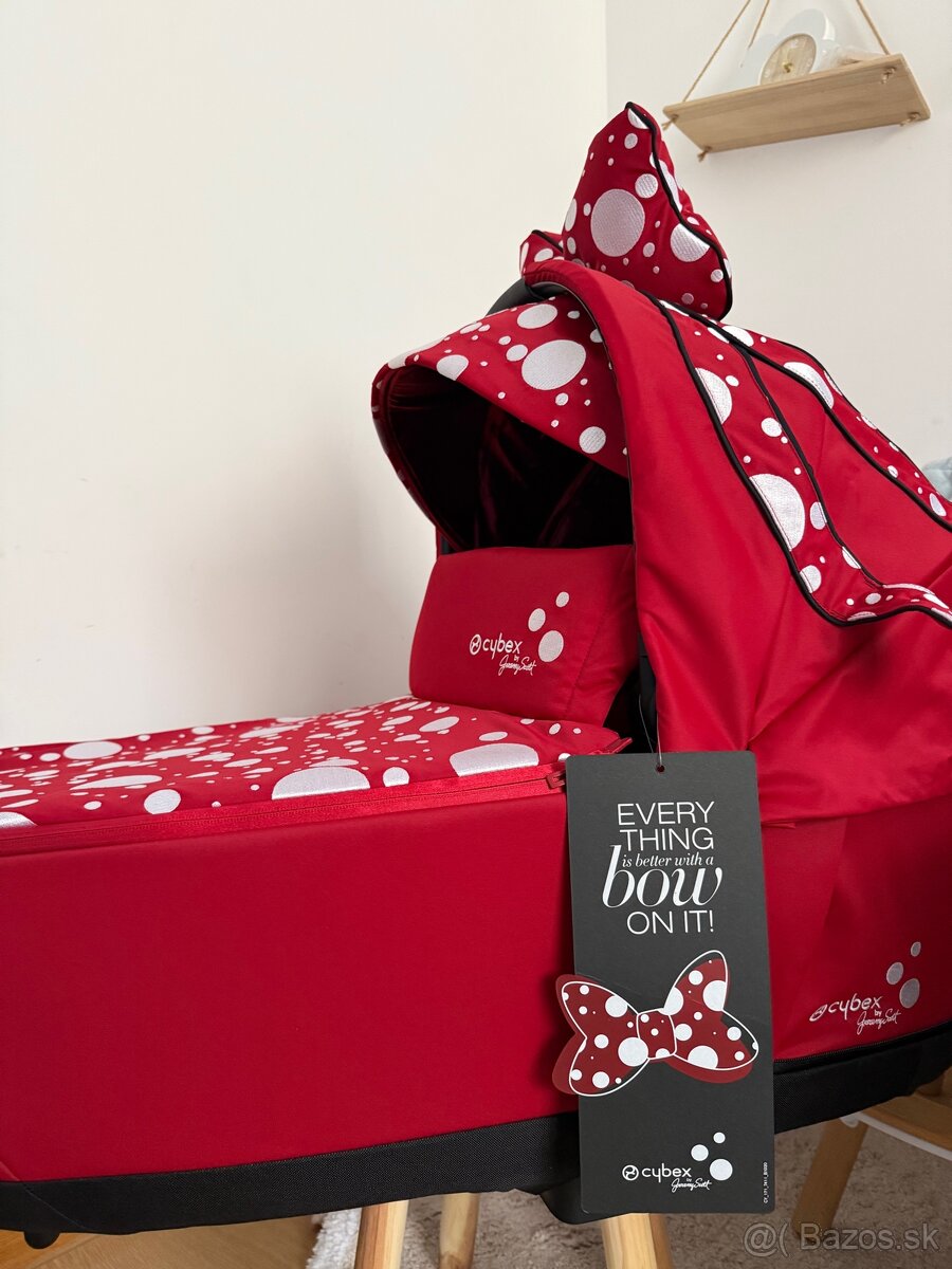 Nová vanička cybex priam 4.0 petticoat red - 2