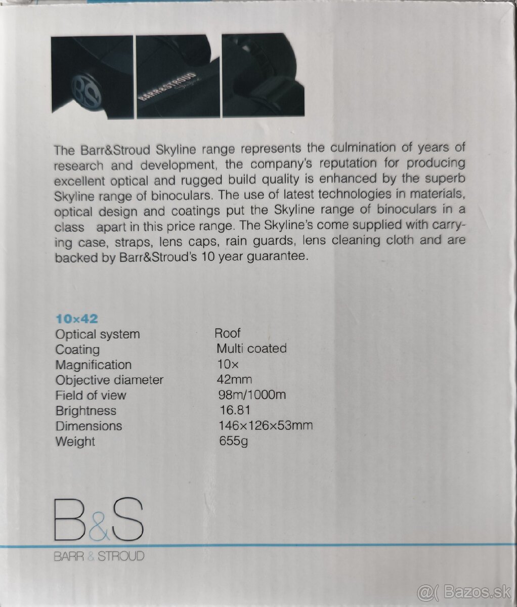 Ďalekohľad 10x42 Skyline - 2