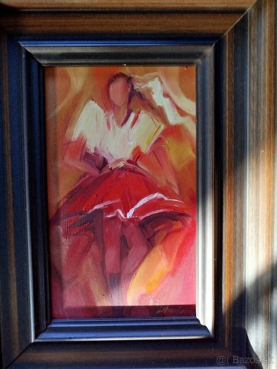 Obraz zemplínskej tanečnice - 2