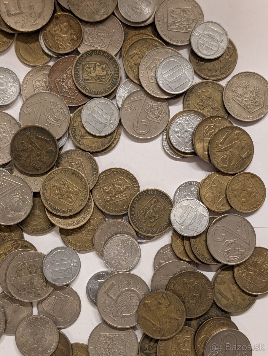 Predám Československo mince K1 - 2