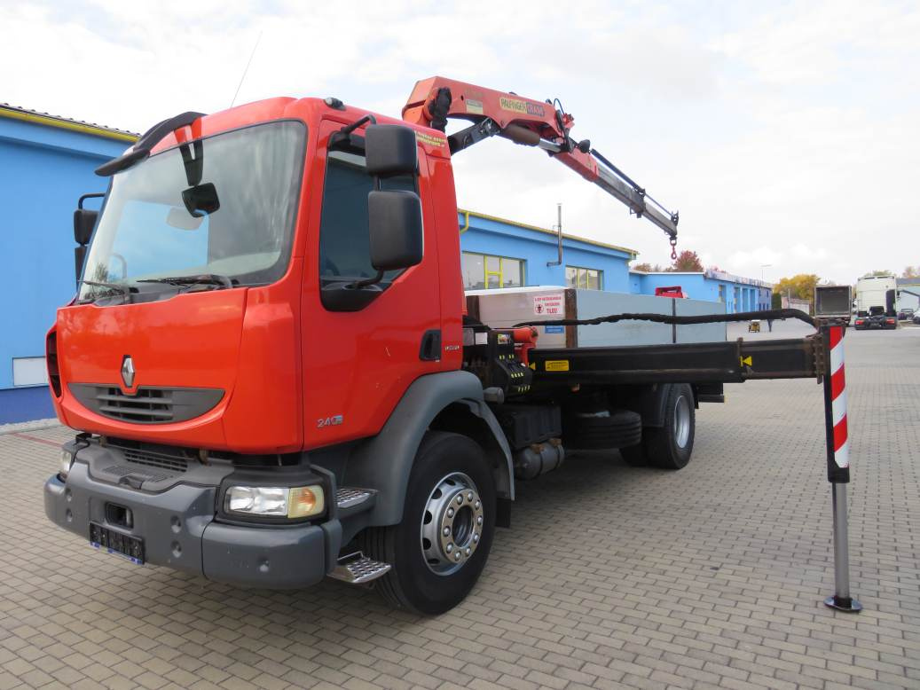 RENAULT MIDLUM 240,PALFINGER HYDR. RUKA,TANK 200L - 2