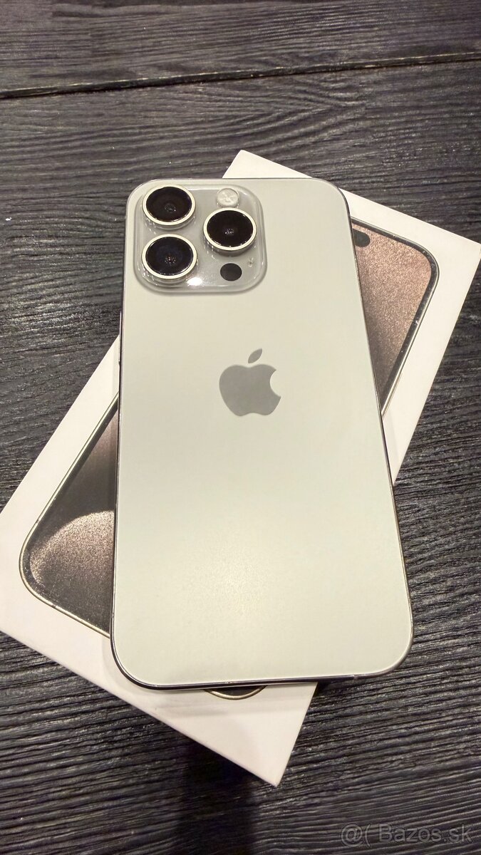 iPhone 15 Pro 256GB Natural Titanium - 2
