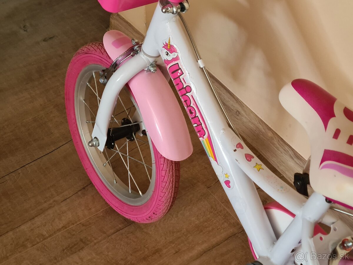Detsky dievčenský bicykel - 2