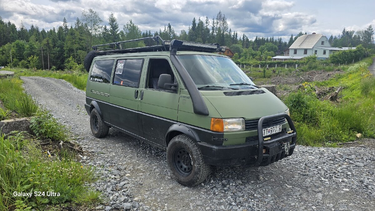 Vw t4 syncro 4x4 2.4d camper
