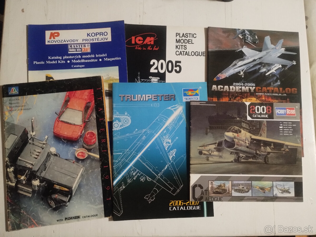 Modelárske katalogy - 2