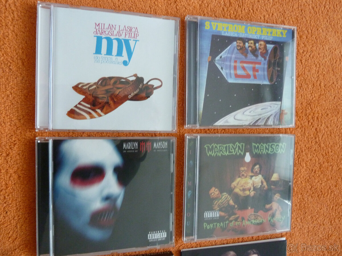 Predám tieto nové CD-čka bez škrabanca - 2