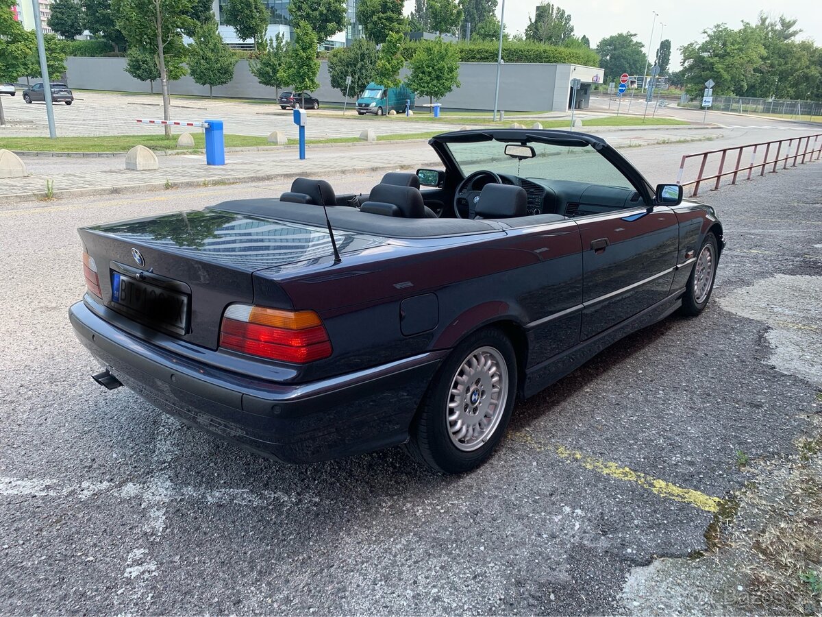 Bmw e36 cabrio 328i manual po 1.majitelke - 2