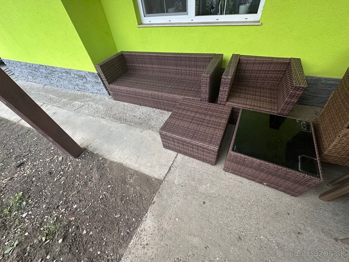 Ratanový nábytok - 2