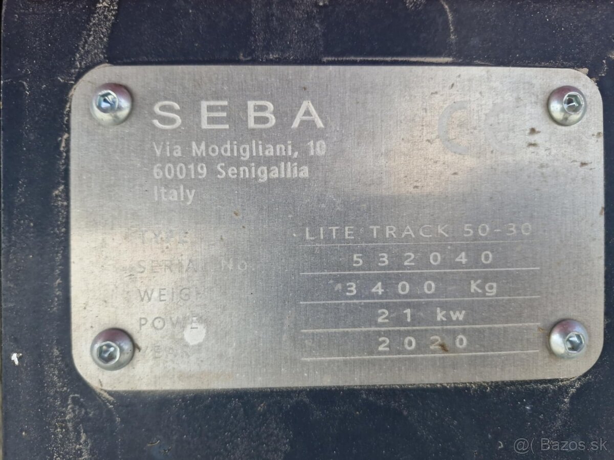 Drvič stavebného odpadu SEBA lite track 30-50 - 2