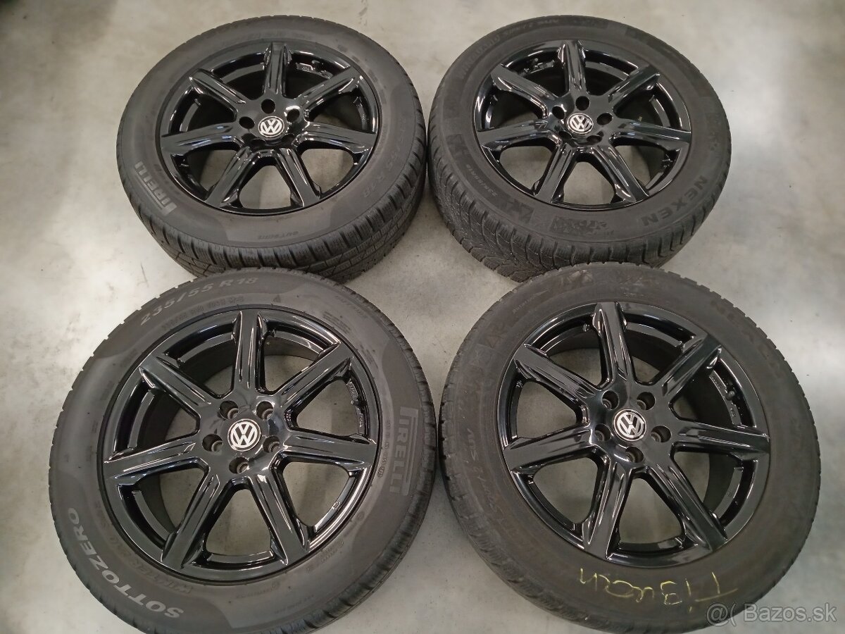 4ks zimne ALU 5x112 R18 7,5J ET45 OXXO VOLKSWAGEN TIGUAN - 2